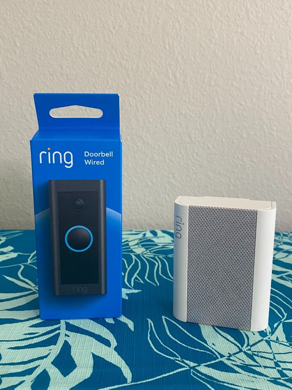 Ring Video Doorbell Wired, Black - HD Doorbell Cam | Includes Ring Chime,